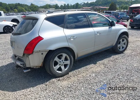 2003 Nissan Murano Sl/Se z USA, uszkodzony, nr VIN JN8AZ08W33W216742